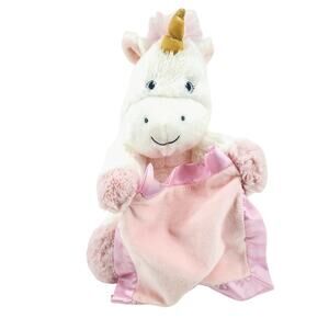 Peek-a-Boo Furry Friends Interactive Unicorn Plush Toy Stuffed Animal Cream/Pink